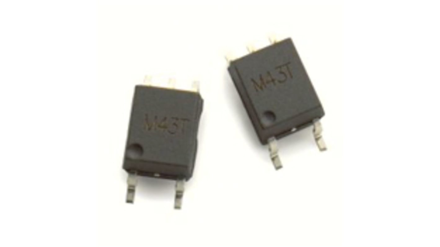 Broadcom, ACPL-M43T-500E Transistor Output Optocoupler, Surface Mount, 5-Pin SO