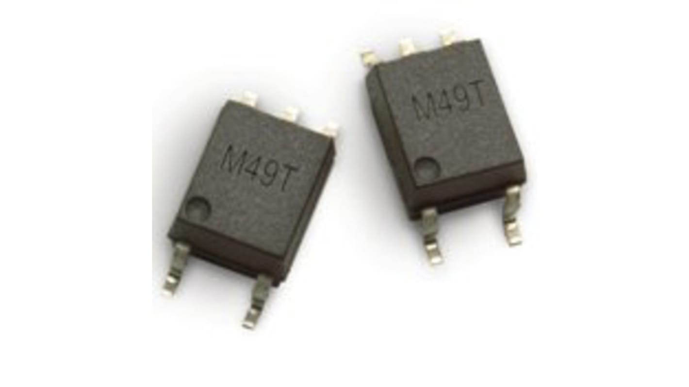 Broadcom, ACPL-M49T-500E Transistor Output Optocoupler, Surface Mount, 5-Pin SO