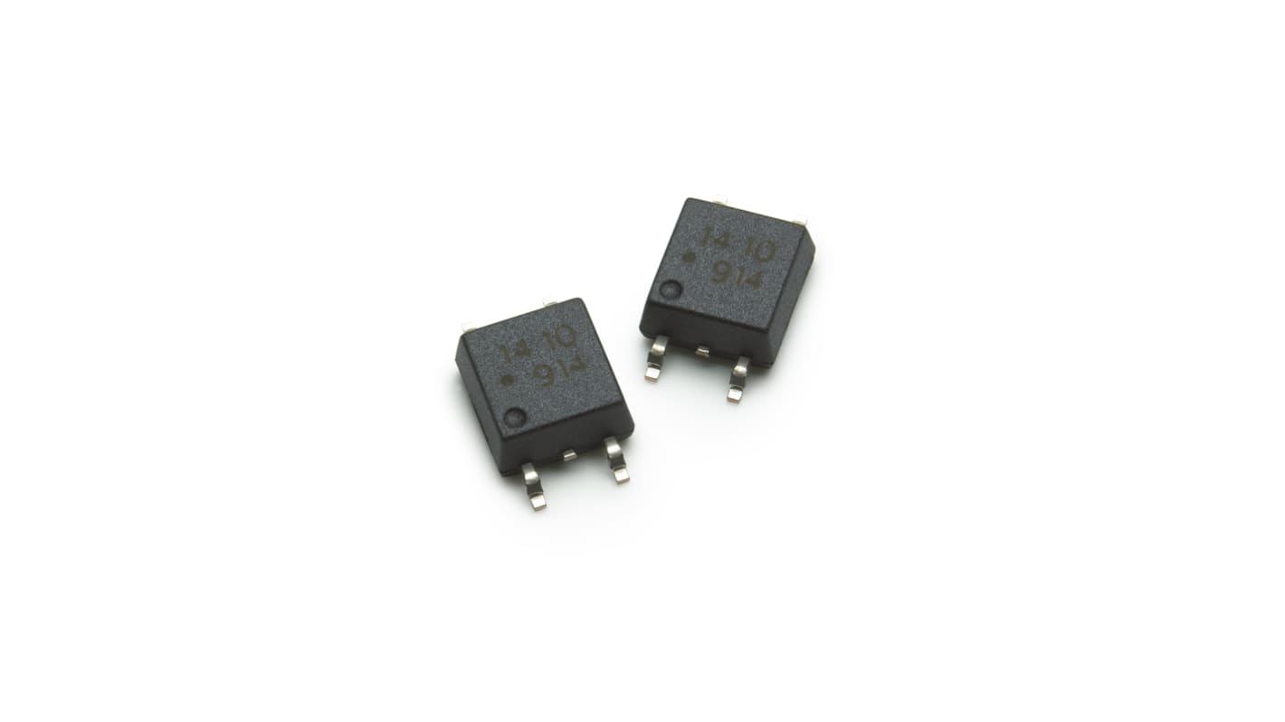 Broadcom ASSR-1410 Series Solid State Relay, 0.6 A Load, Surface Mount, 60 V Load, 1.7 V Control