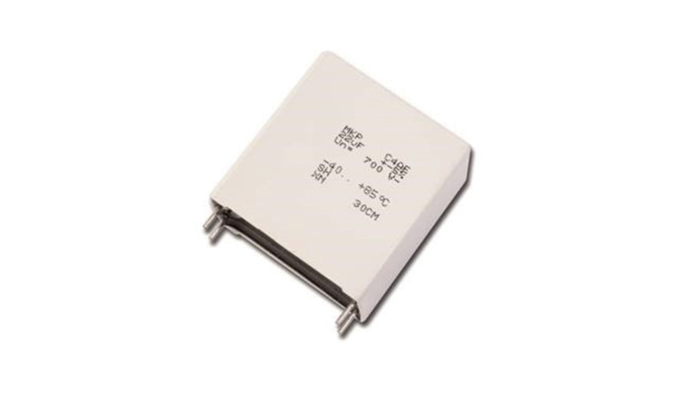 KEMET C4AQ Metallised Polypropylene Film Capacitor, 650V dc, ±5%, 3.3μF