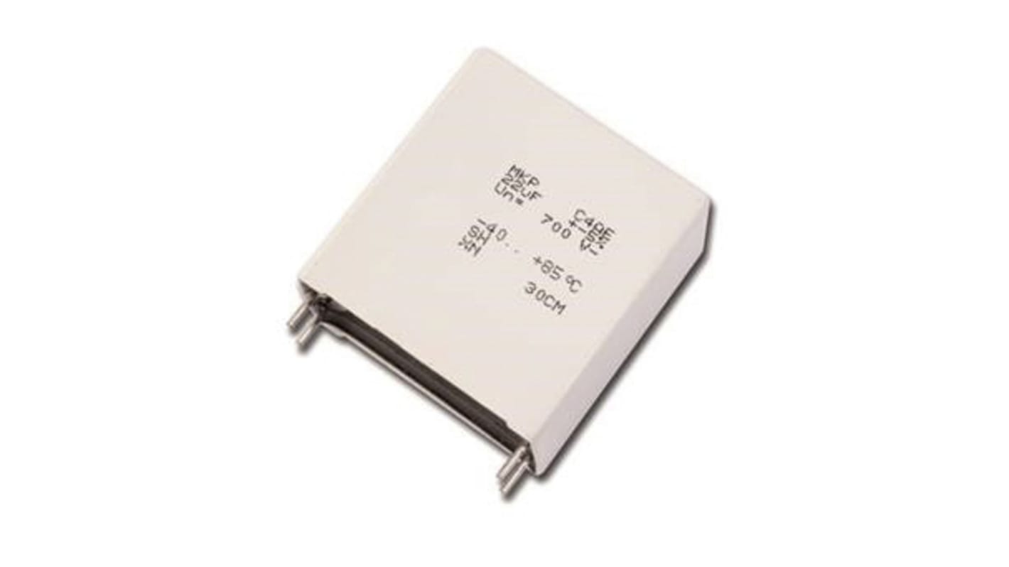 Condensador de película KEMET AEC-Q200, 7μF, ±5%, 650V dc