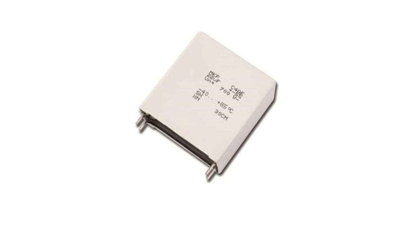 KEMET C4AQ Metallised Polypropylene Film Capacitor, 1.5kV dc, ±5%, 1.5μF