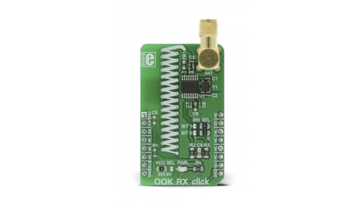 Module de développement de communication et sans fil MikroElektronika OOK RX click Sans fil 433MHz