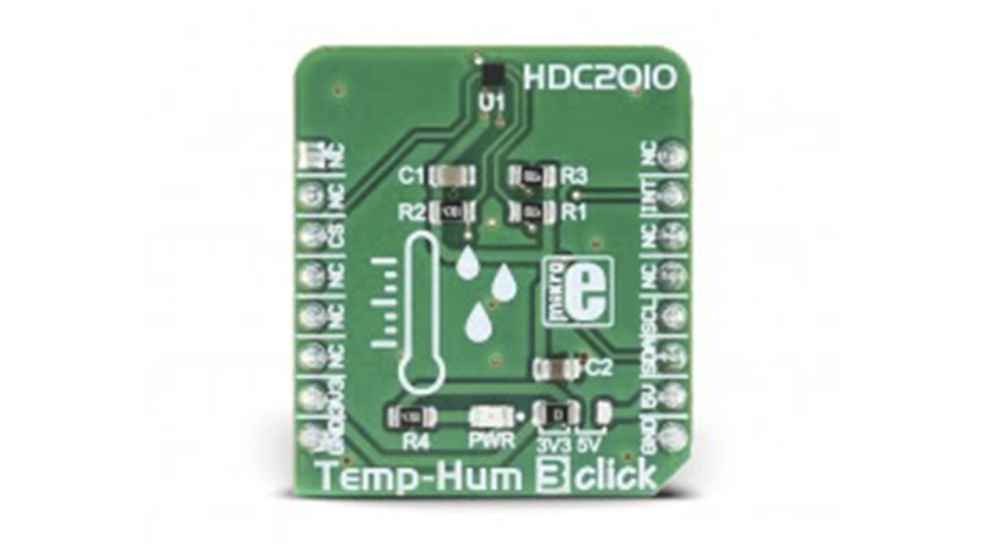 MikroElektronika Temp-Hum 3 Click mikroBus Click Board for HDC2010