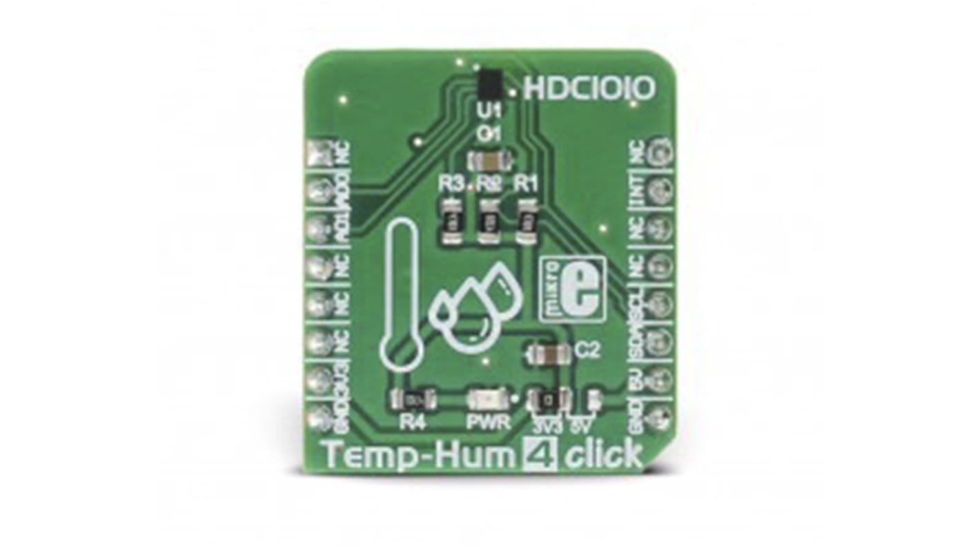 MikroElektronika HDC1010 Temp-Hum 4 Click  Entwicklungskit