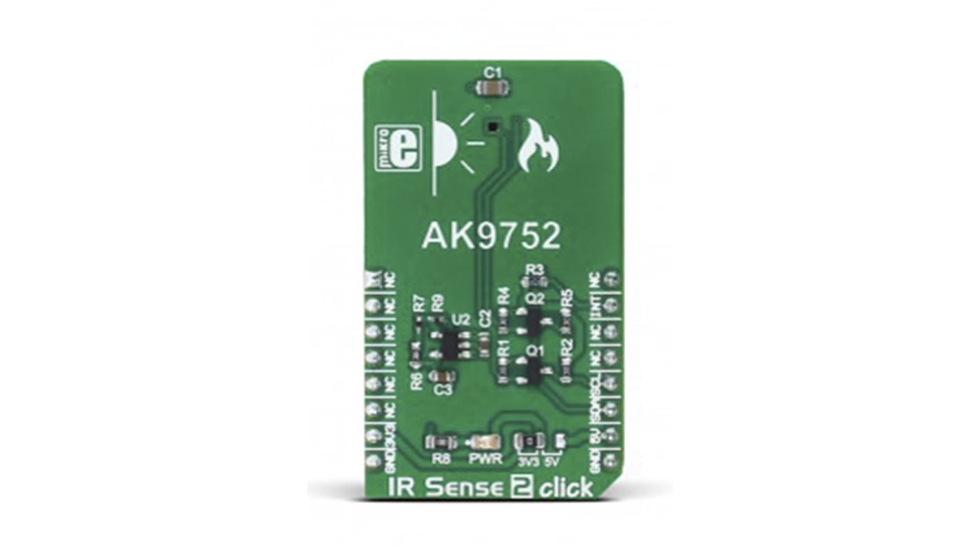 MikroElektronika IR Sense 2 click for AK9752 Human Presence Detection