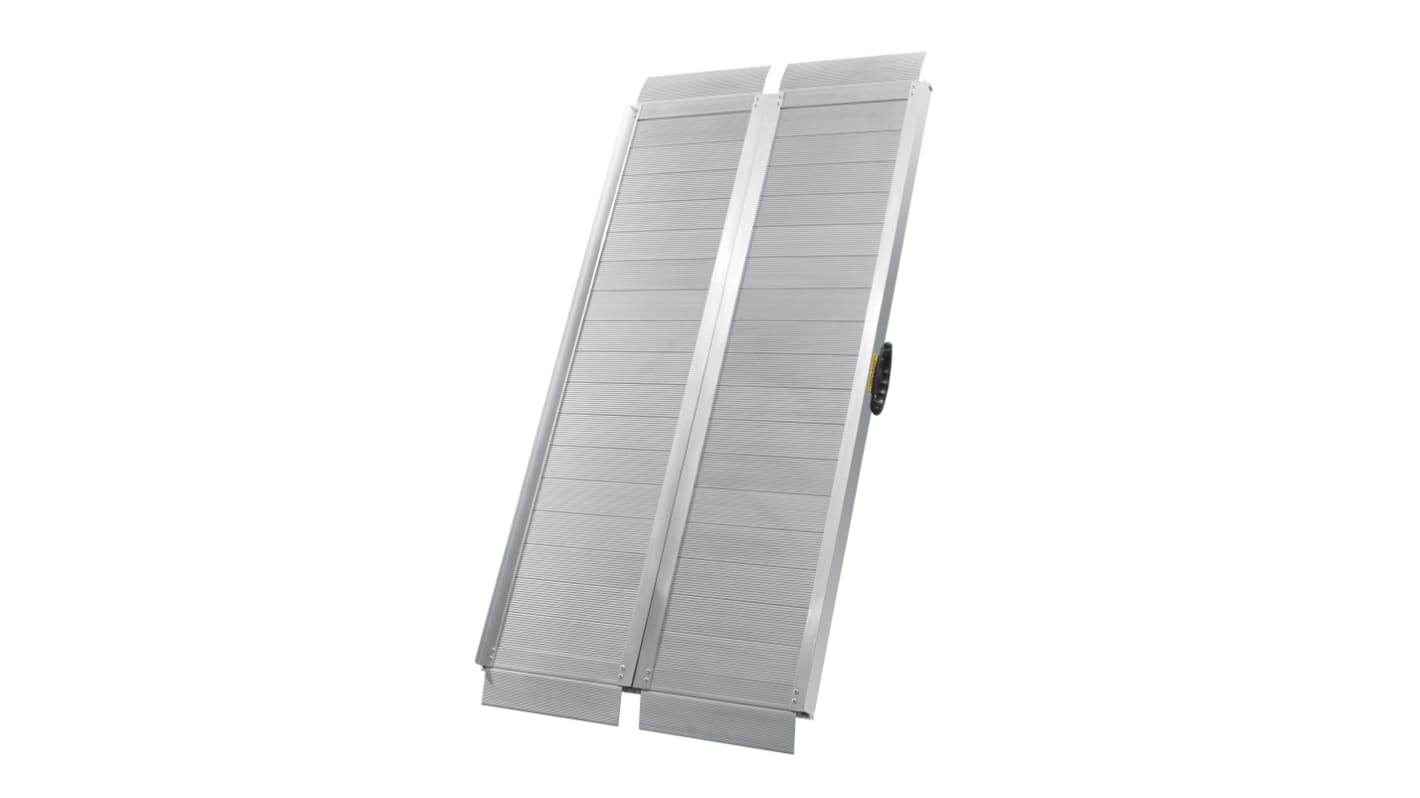 RS PRO Aluminium Foldable Ramp, 272kg Maximum Weight