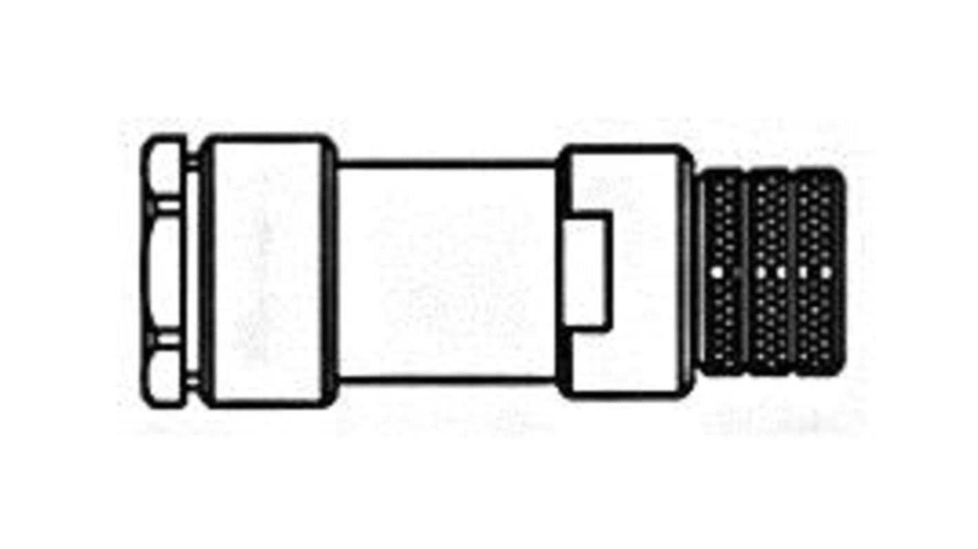 Connettore circolare Molex, femmina, serie Nano-Change, M8, 4 poli, Montaggio su cavo