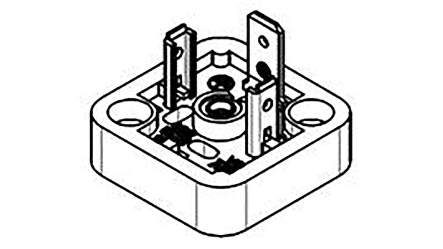 Molex 121012  Ventilsteckverbinder DIN 43650 A 2P+E / 250 V (AC); 300 V (DC) Schraubmontage, Schwarz