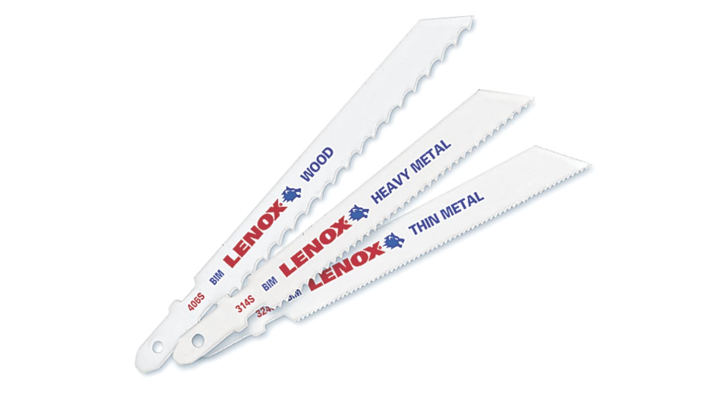 Lenox, 18 Teeth Per Inch 92mm Cutting Length Jigsaw Blade, Pack of 2