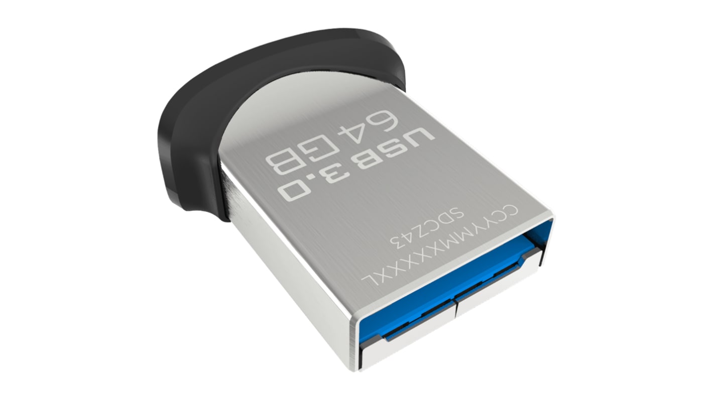 Clé USB Sandisk Ultra Dual Drive m3.0, 64 Go, USB 3.0