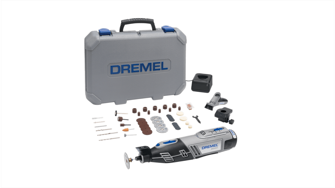 Dremel 8220 Többdarabos szerszámkészlet 12V, 26W, UK dugasz