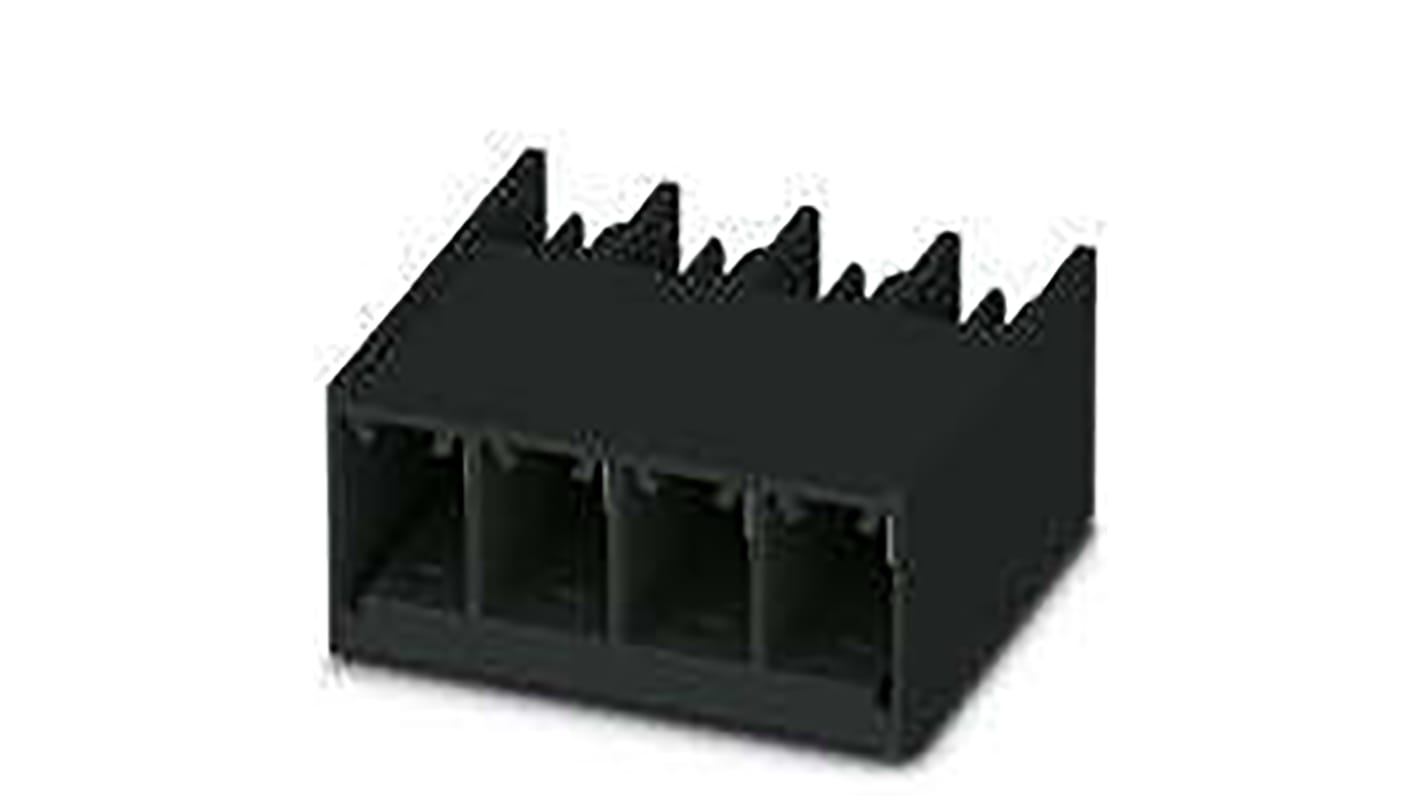 Phoenix Contact 7.62mm Pitch 3 Way Pluggable Terminal Block, Header, Cable Mount, Solder Termination