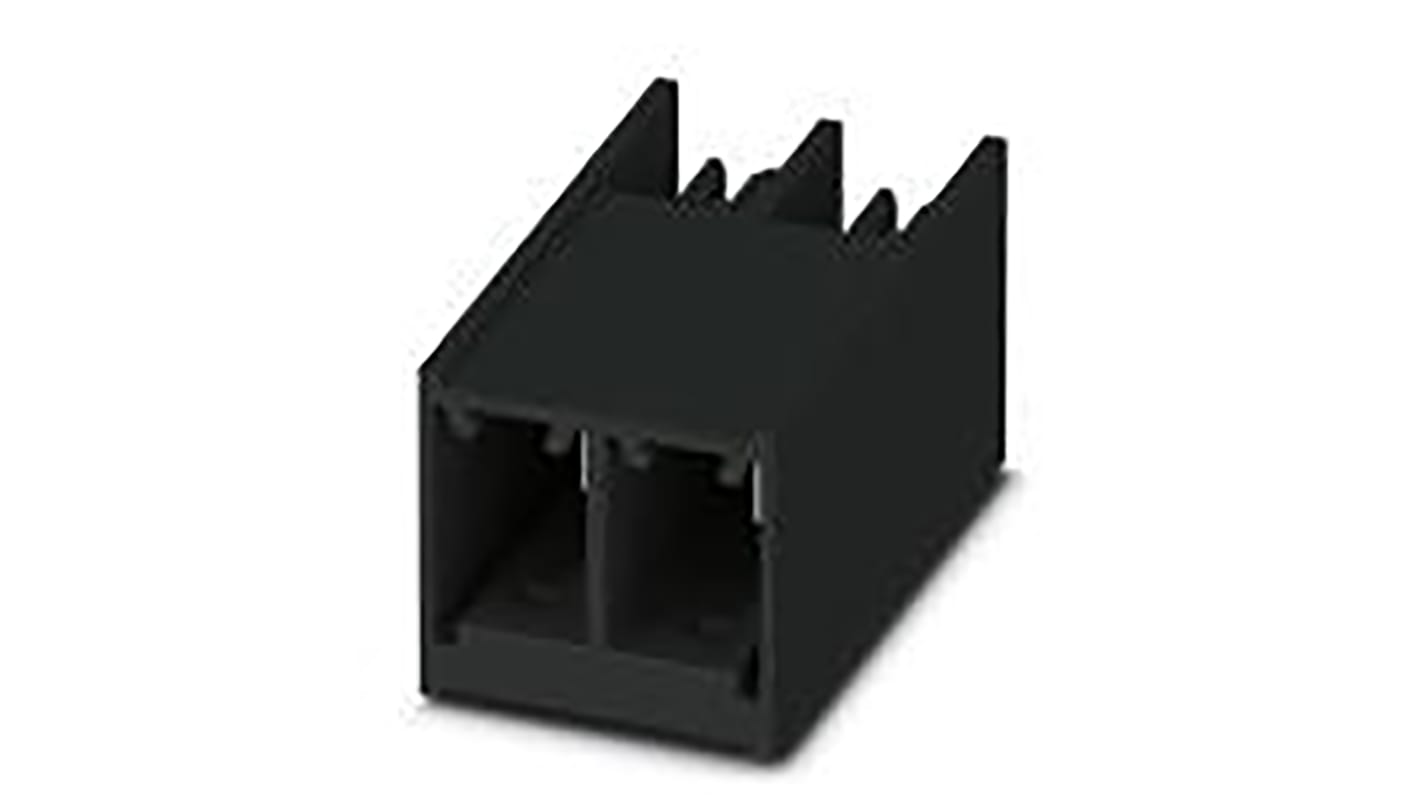 Phoenix Contact 7.62mm Pitch 2 Way Pluggable Terminal Block, Header, Cable Mount, Solder Termination