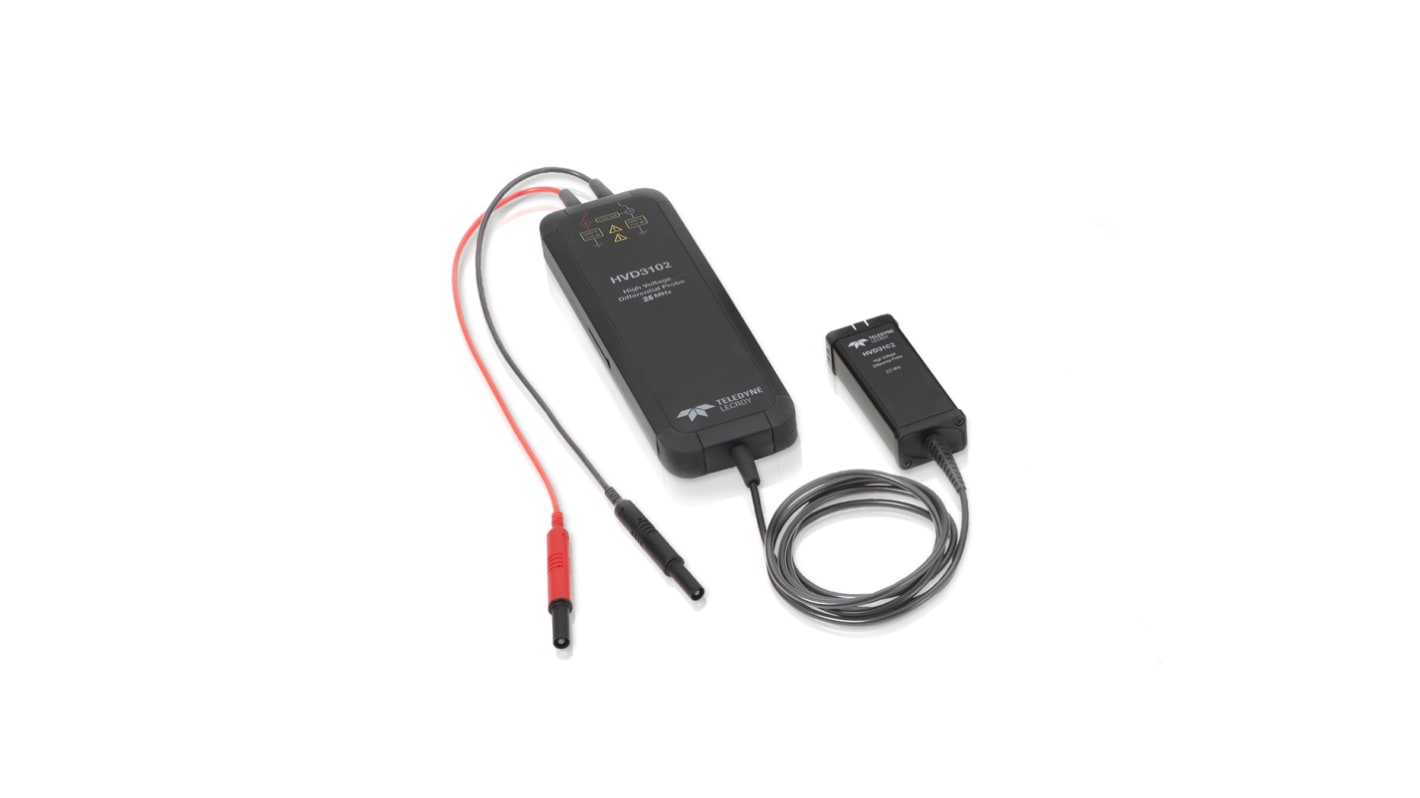 Teledyne LeCroy HVD3000A Series HVD3102A-NOACC Oscilloscope Probe, Differential Type, 25MHz, 1:100, 1:1000