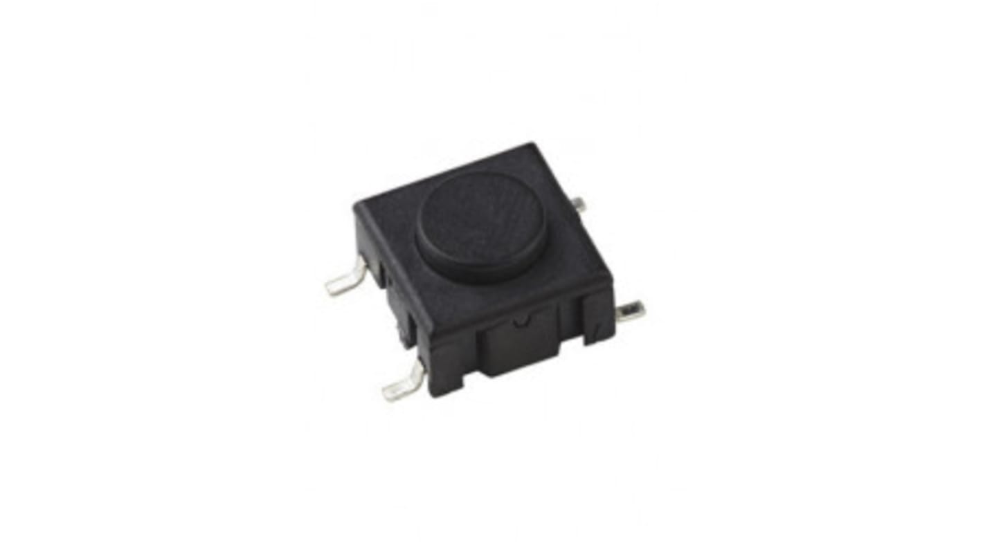 Interruptor de balancín, 3CTH9+10A16LMH13613609+10AW, Contacto SPST, Momentánea, 50 mA a 24 V dc, No, Negro, IP67