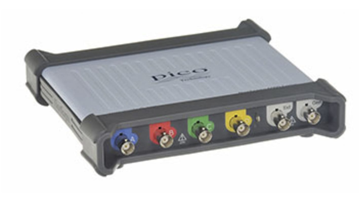 Osciloscopio basado en PC Pico Technology 5443D, calibrado RS, canales:4 A, 100MHZ