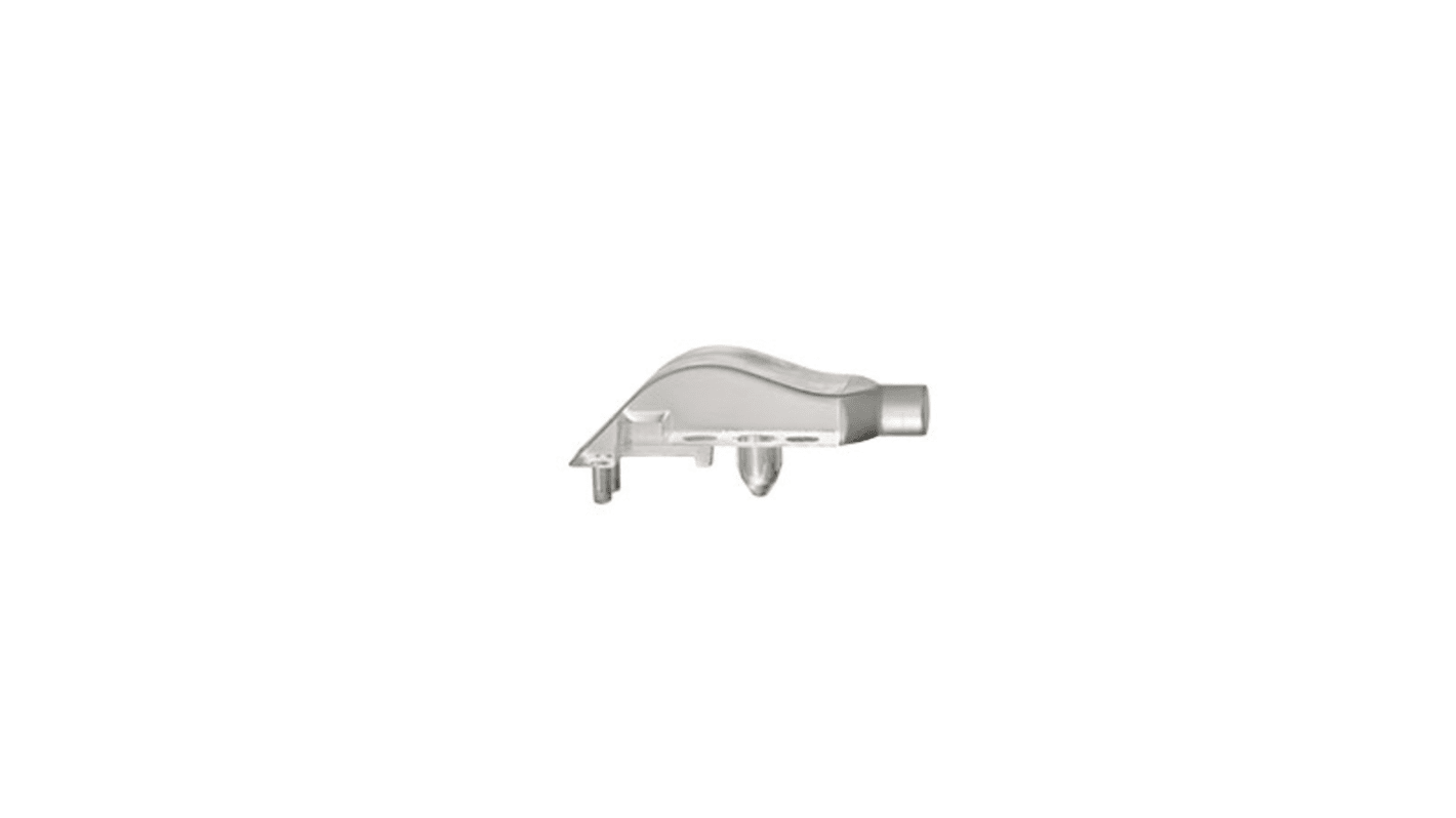 SLP-1 Bivar, PCB Mounted Right Angle LED Light Pipe, Clear Flat Lens