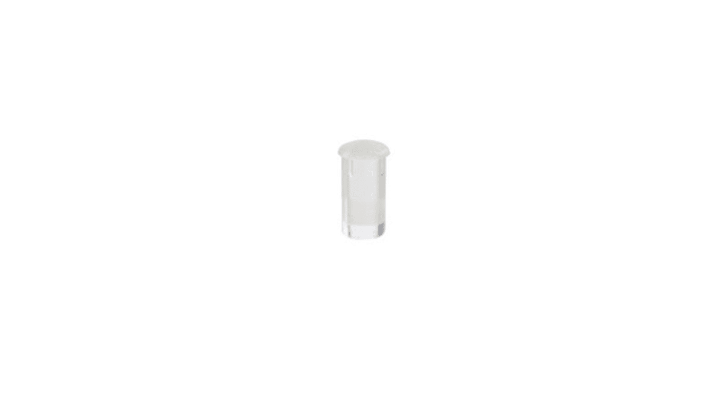 Bivar LED-lysleder 3.8mm, Hvid, rund linse
