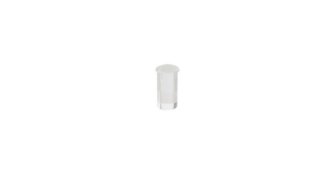 PLP5-2-100-D Bivar, Panel Mount LED Light Pipe, White Round Lens