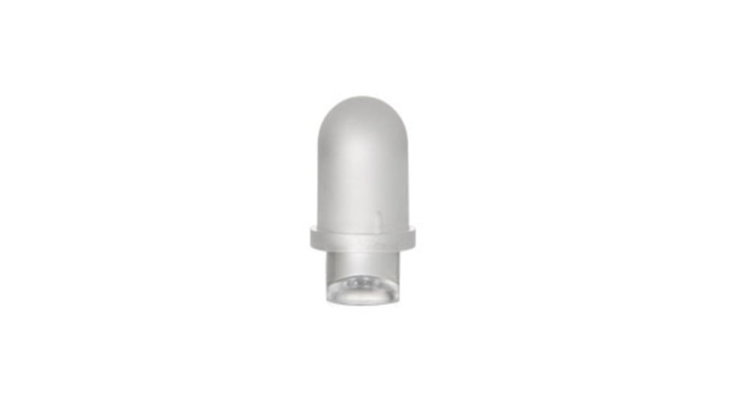 Bivar LED-Lichtleiter Vertikal, , Rund-Linse Weiß 3.8 Dia. x 7.3mm, Tafelmontage