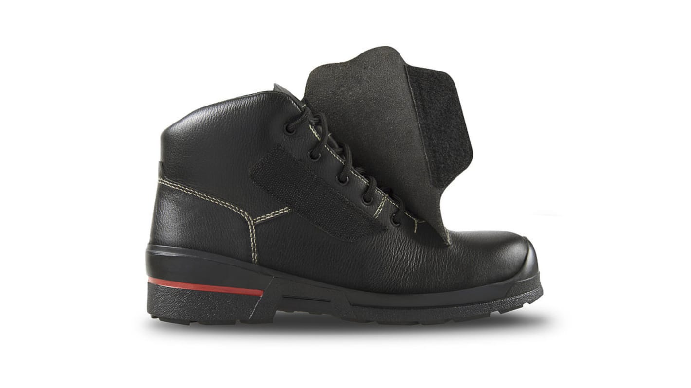 Heckel Macsole 1.0 WLD LOW EN20345 S3, Herren Sicherheitsstiefel Schwarz, mit Zehen-Schutzkappe , Größe 40 / UK 6,5