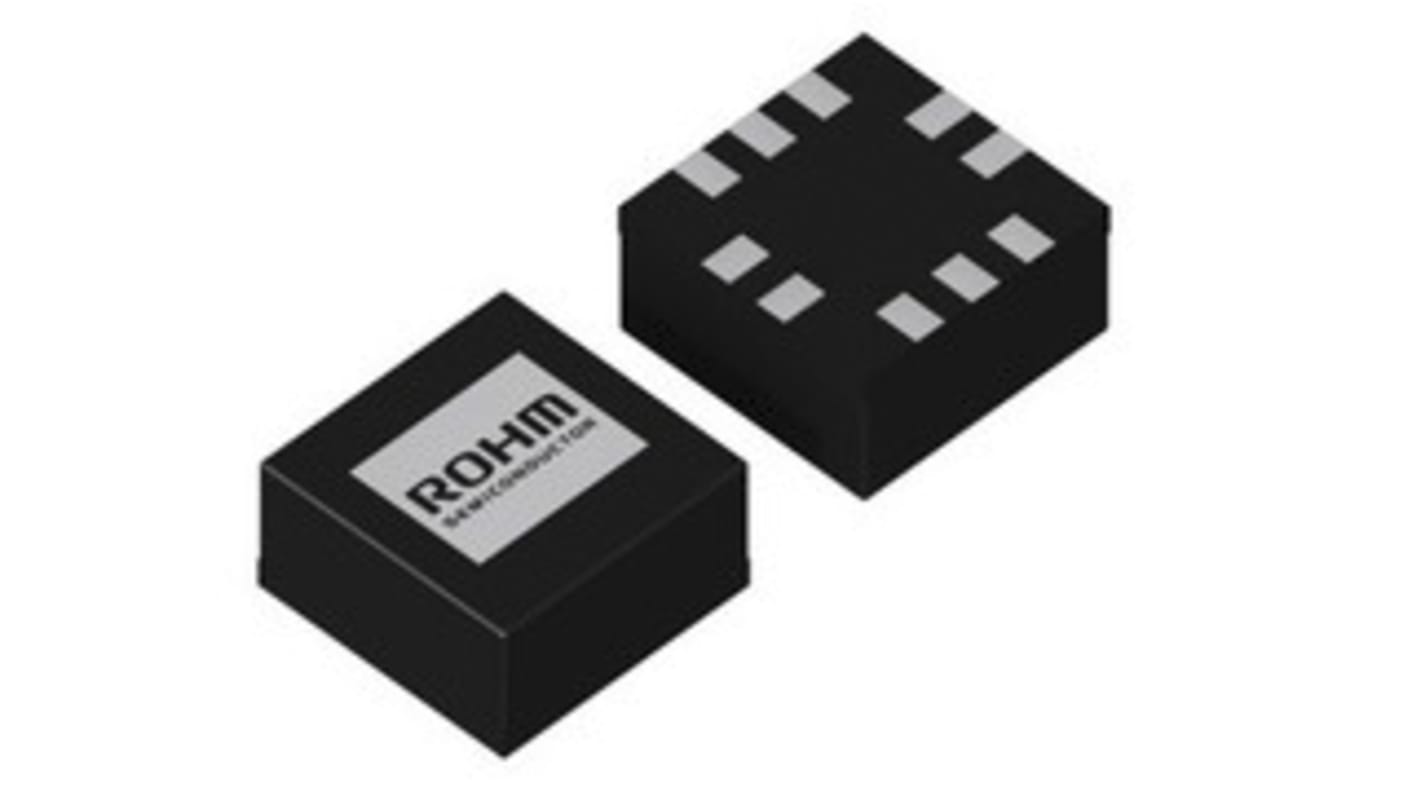 ROHM 3-Axis Surface Mount Sensor, MLGA, I2C, 10-Pin