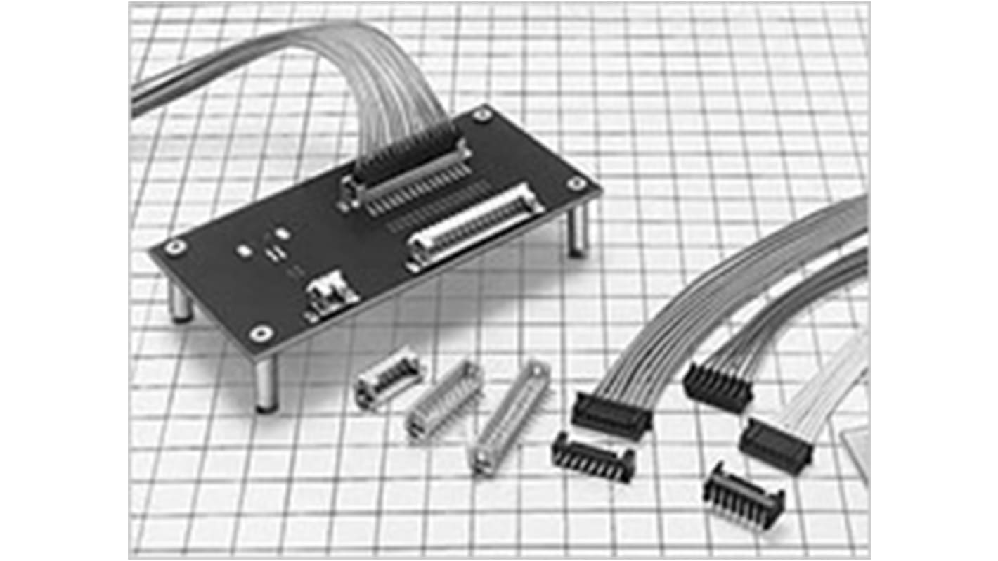 Hirose DF3 Crimp-Anschlussklemme für Einzel-Drahtsteckverbinder, Buchse / 0.3mm², Zinn Crimpanschluss