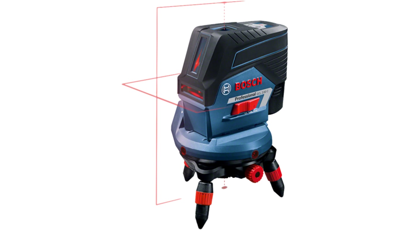 Bosch GCL 2-50 C, 635 → 650nm Red Laser Level