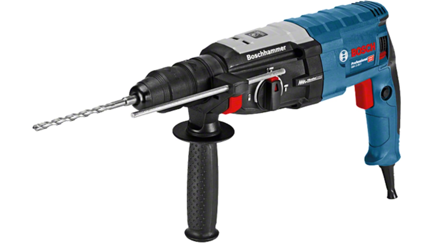 Bosch GBH SDS Plus 230V Corded Hammer Drill, Type F - Schuko plug