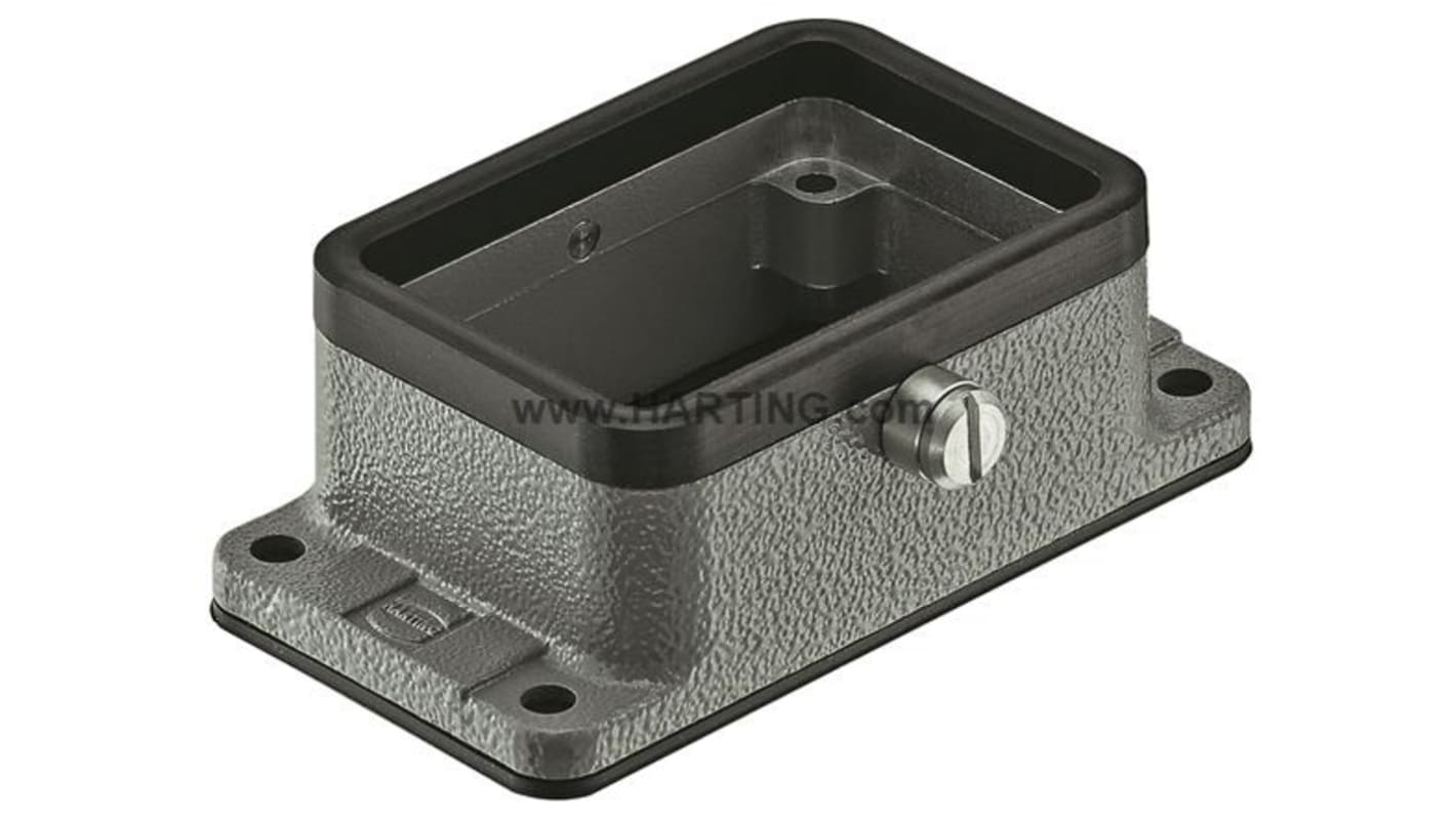 Base para conector industrial HARTING serie Han B tamaño 6B