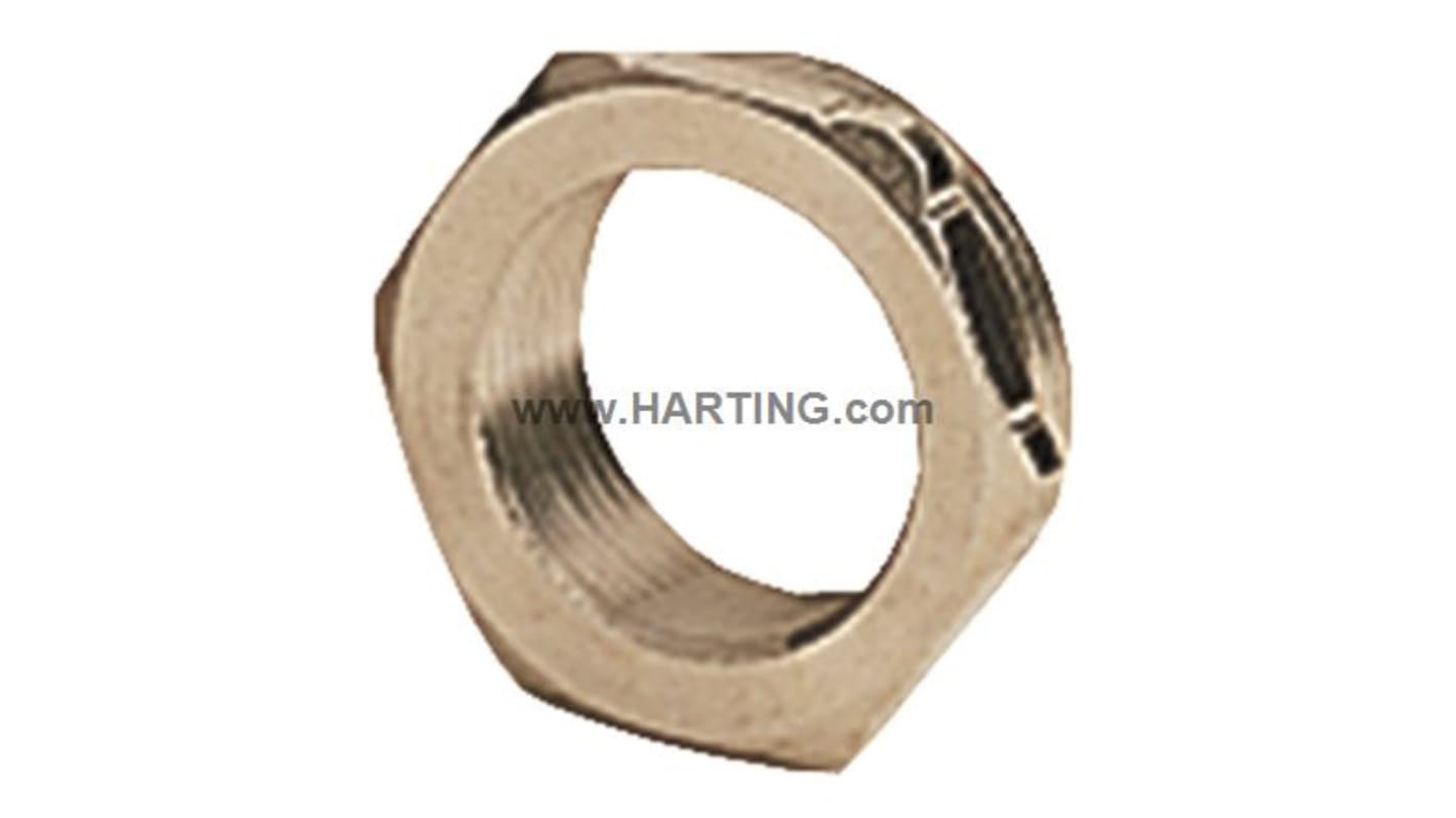 HARTING Cable Gland Adaptor, PG21 Exterior Thread, PG16 Interior Thread, Metal