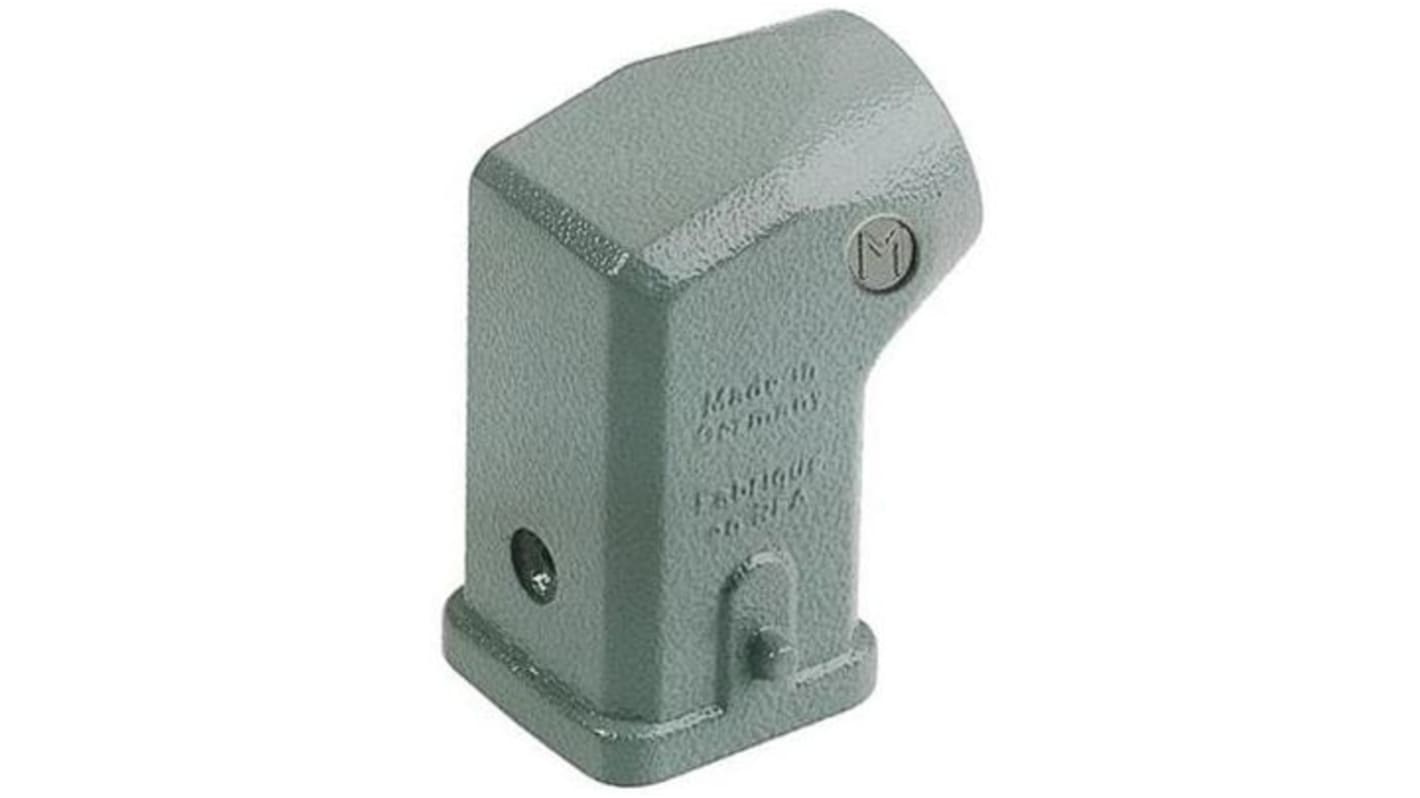 Carcasa para conector industrial HARTING serie Han A tamaño 3A, con rosca M20