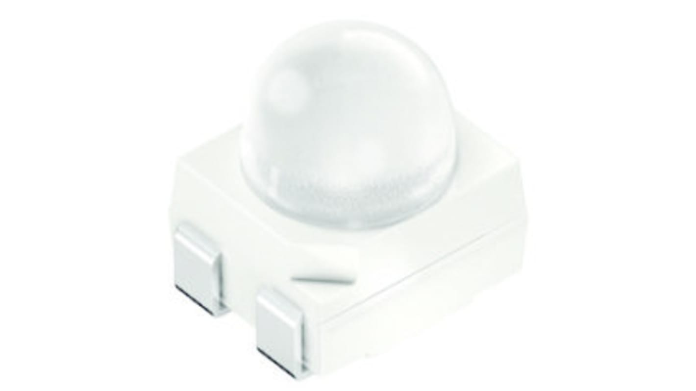 LED Blanc, CMS, PLCC 4, 2,65 V