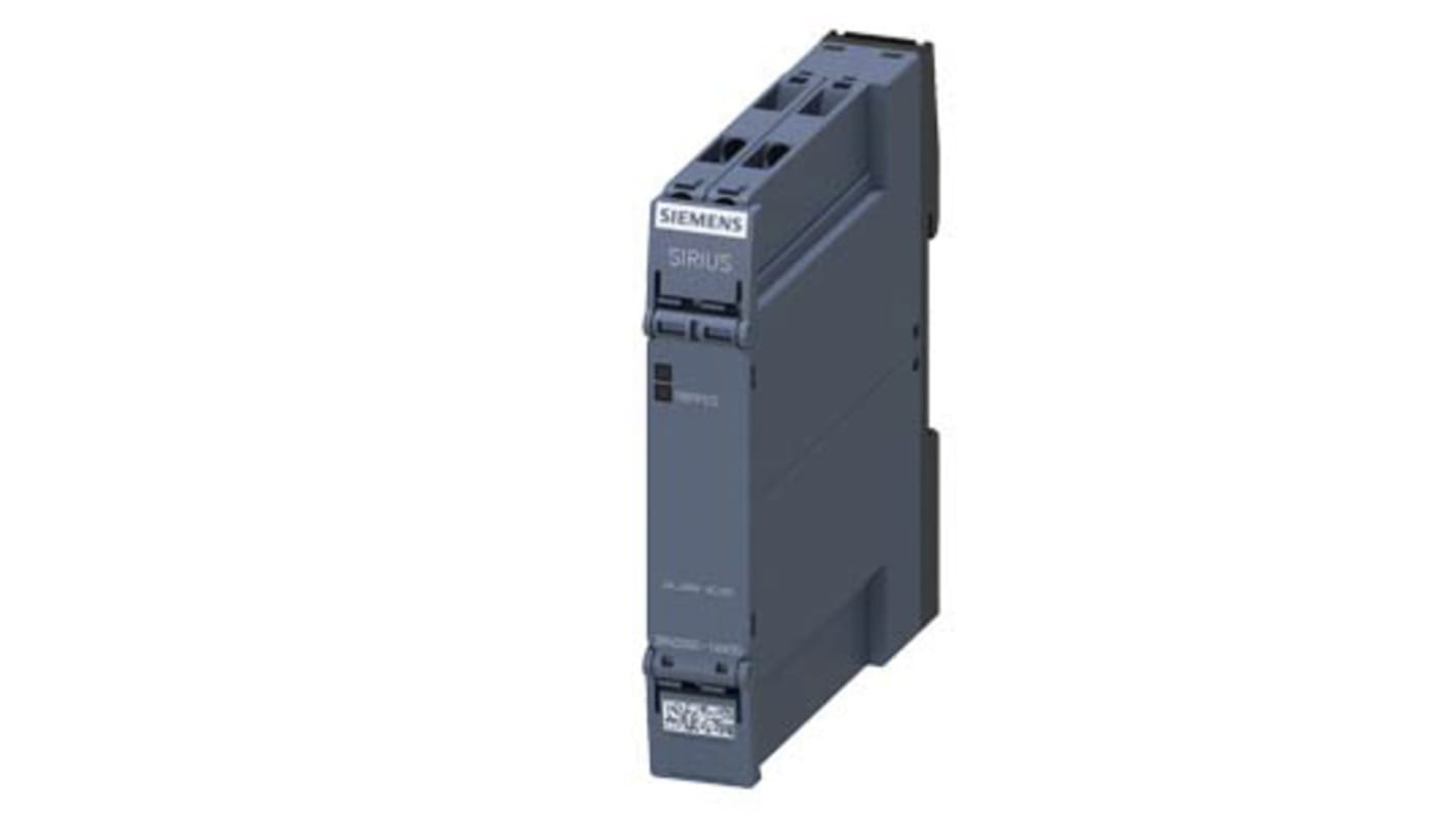 Siemens 3RN2 Überwachungsrelais, für Thermistormotor-Temperaturschutz 24 → 240V ac/dc, 1-poliger Wechsler