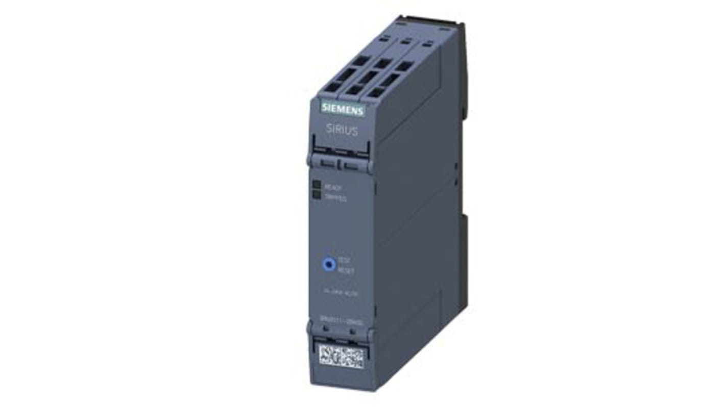 Relè di monitoraggio Protezione della temperatura motore a termistore Siemens 3RN2011-2BW30 serie 3RN2, DPDT, ATEX
