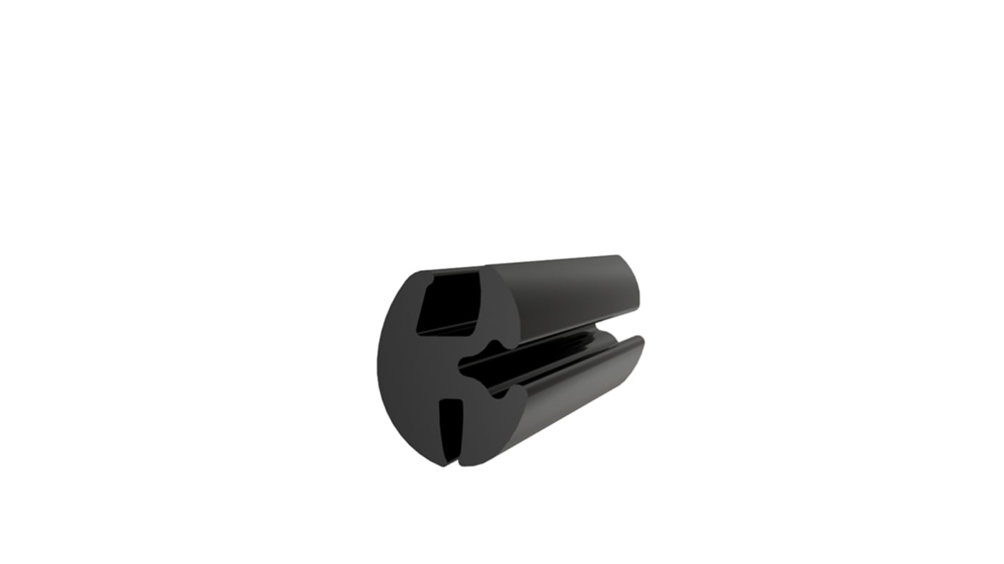 Joint d'étanchéité RS PRO en EPDM Noir, 20.5mm x 17 mm/7 mm x 6mm