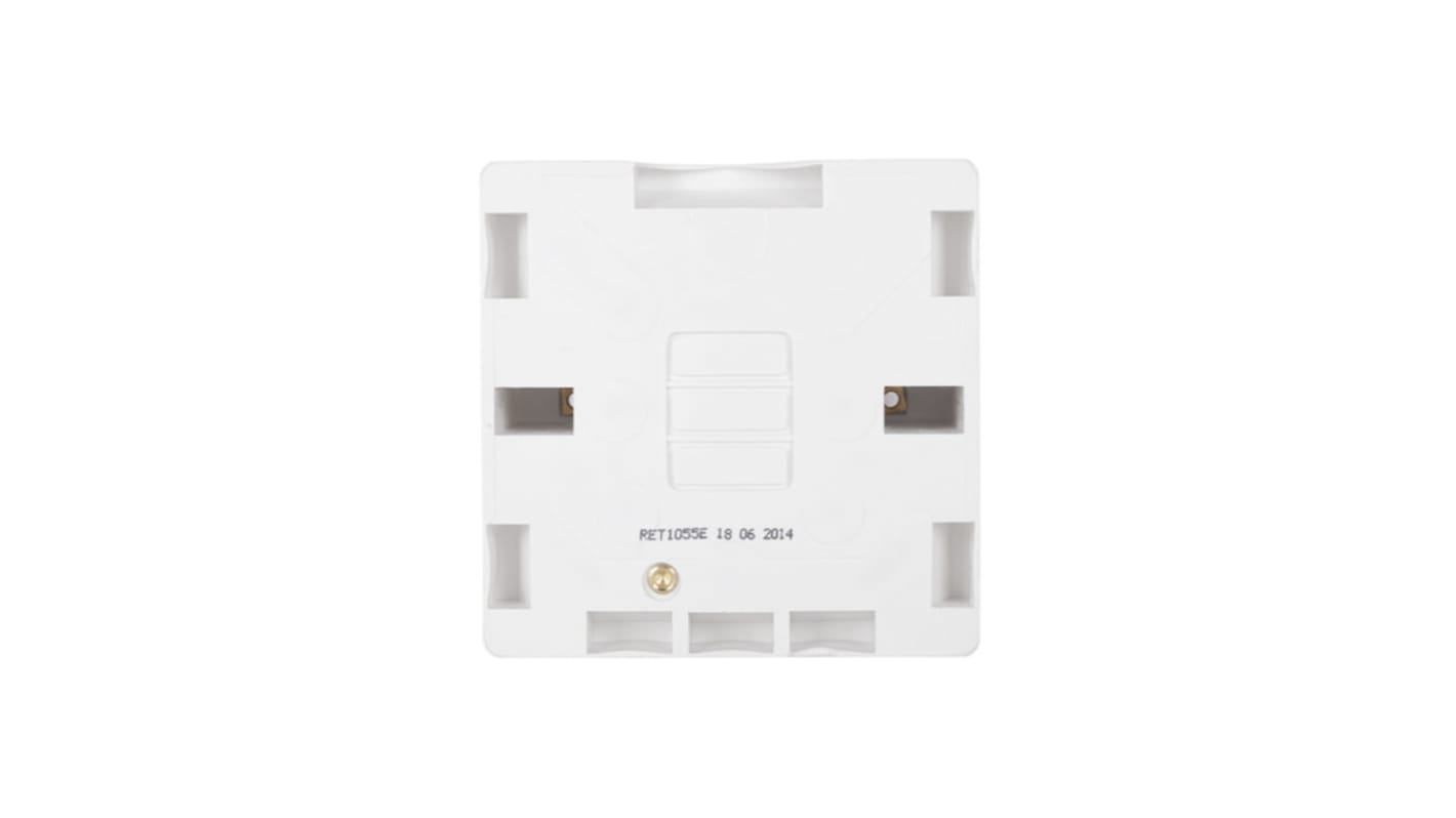 Scatola posteriore Contactum RET1055E, 1 modulo, Bianco