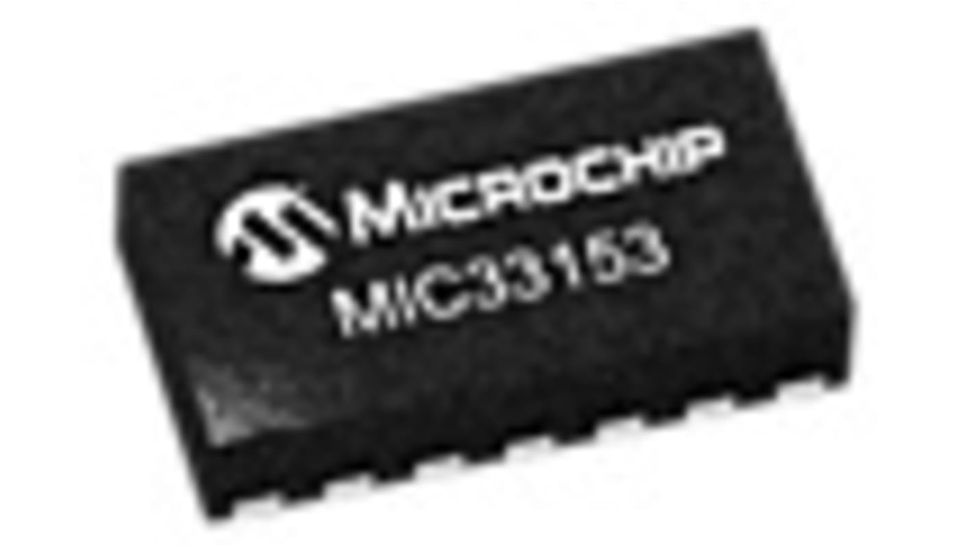 Microchip スイッチングレギュレータ バックブーストスイッチング バックコンバータ 0.6 V → 3.6 V, 14-Pin, MIC33153YHJ-TR