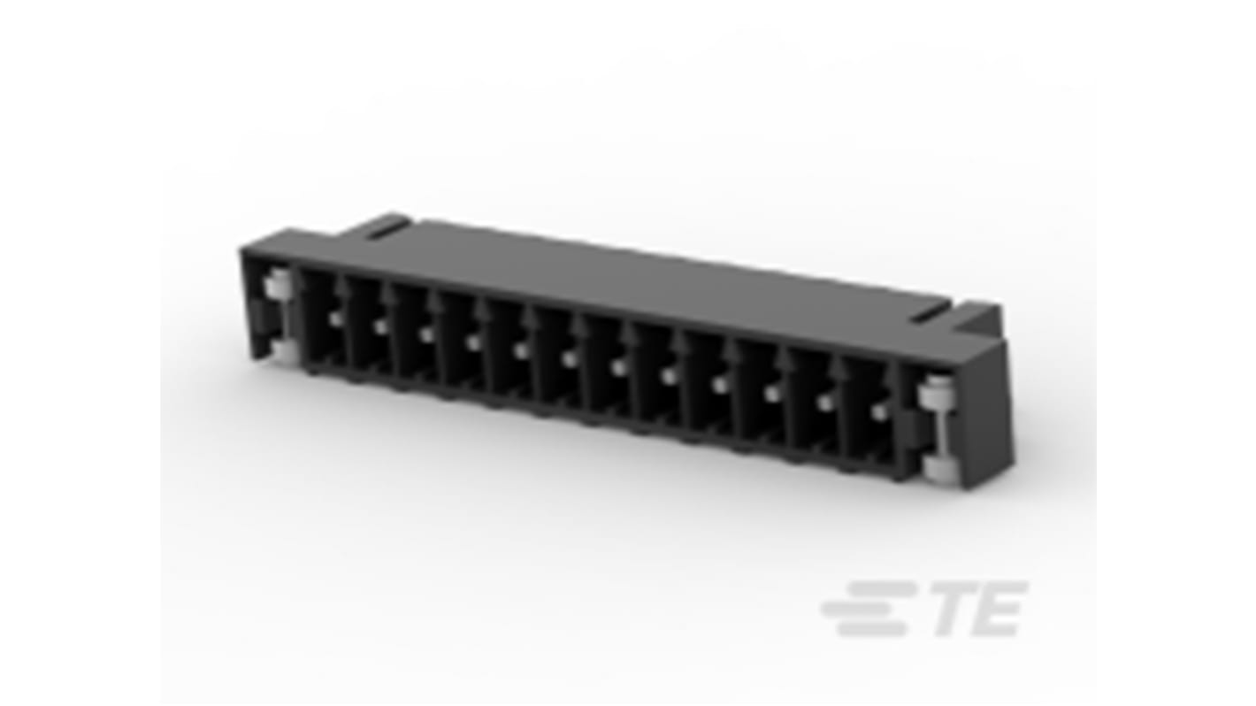 TE Connectivity TB Series PCB Terminal Block, 12-Contact, 3.5mm Pitch, Surface Mount, 1-Row, Screw Termination