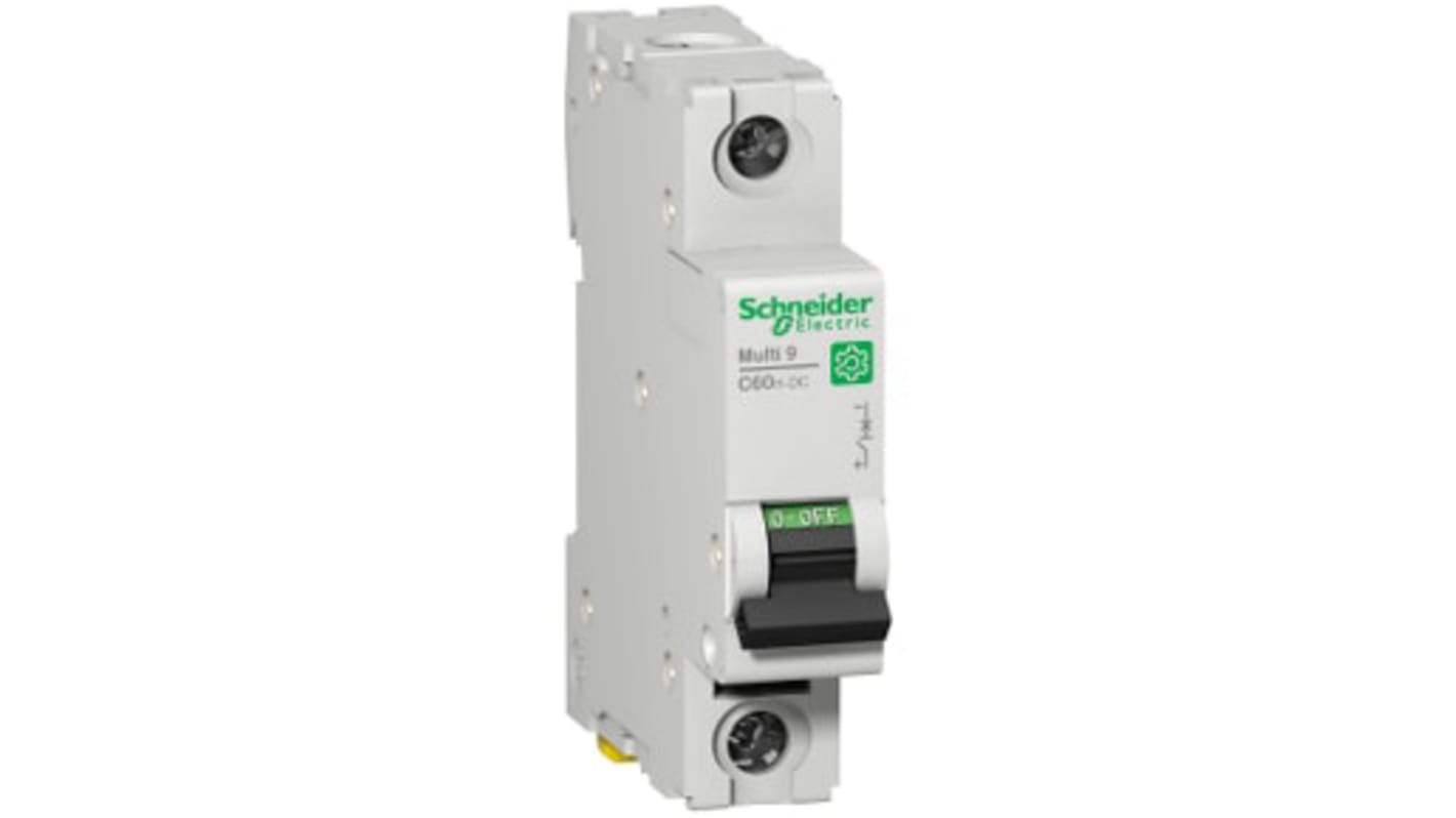 Disjoncteur Schneider Electric 1P, 1A, pouvoir de coupure 6 kA, montage rail DIN