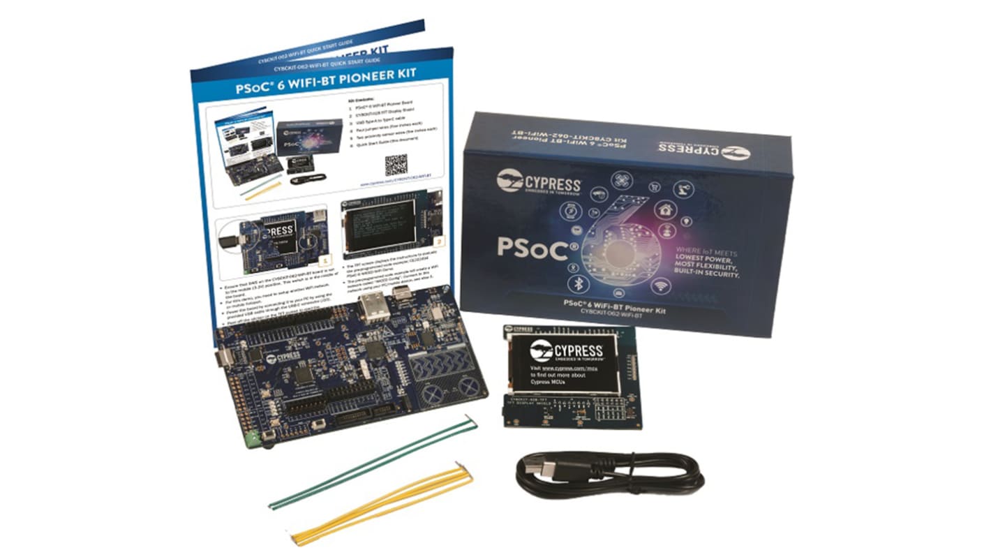 Zestaw uruchomieniowy Infineon Psoc 6 WIFi-BT Pioneer Kit PSoC CY8CKIT-062-WIFI-BT