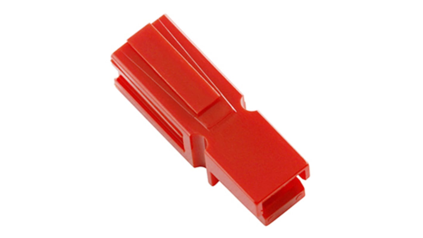 Conector de batería RS PRO, Macho de 1 vía, de color Rojo, 600 V, 45A