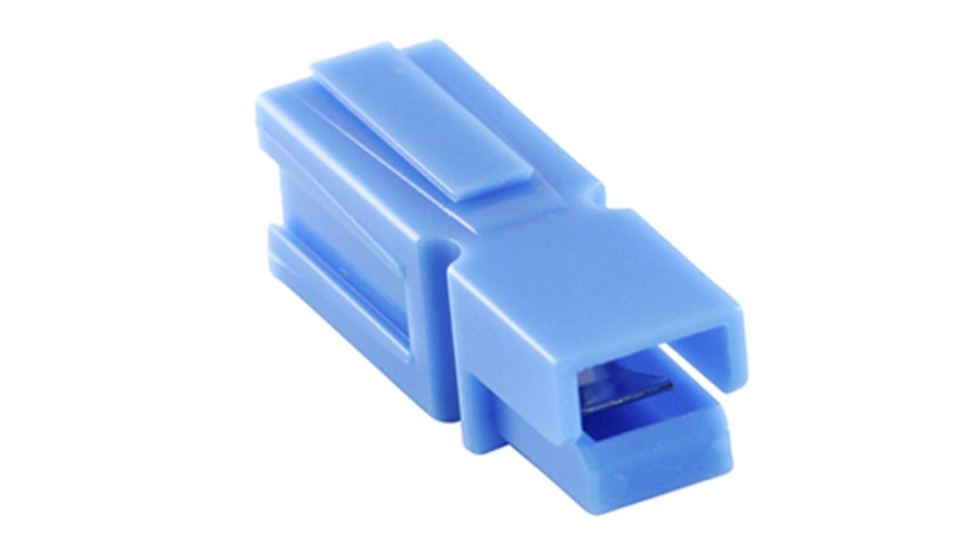 Conector de batería RS PRO, Macho de 1 vía, de color Azul, 600 V, 45A