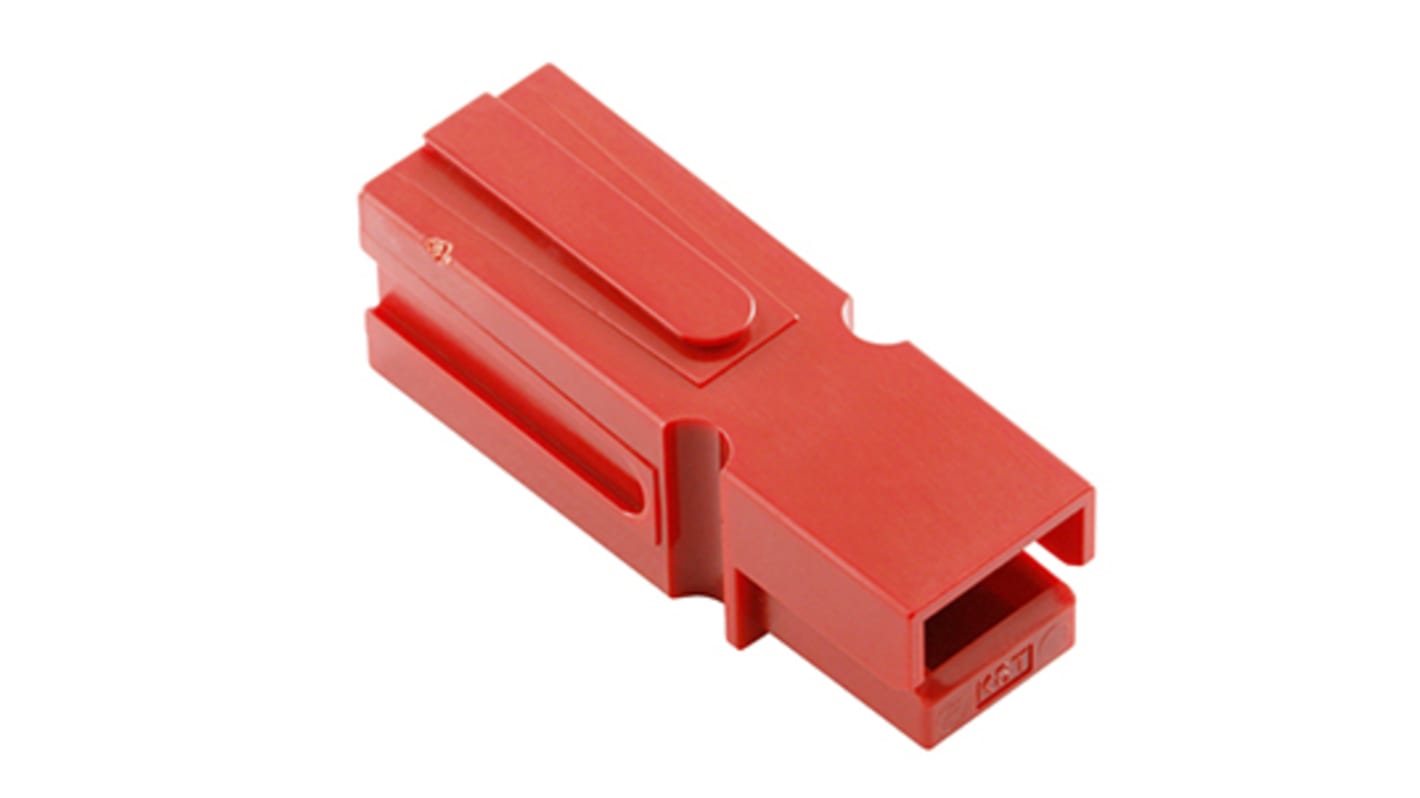 Conector de batería RS PRO, Macho de 1 vía, de color Rojo, 600 V, 75A