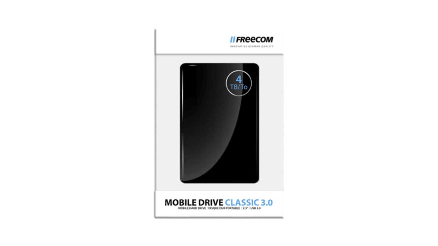 Freecom Classic 3.0 4 TB External Portable Hard Drive