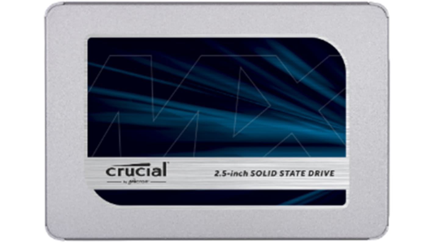 Crucial Belső Szilárdtest-meghajtó AES-256 2 TB SATA I 0 → +70°C