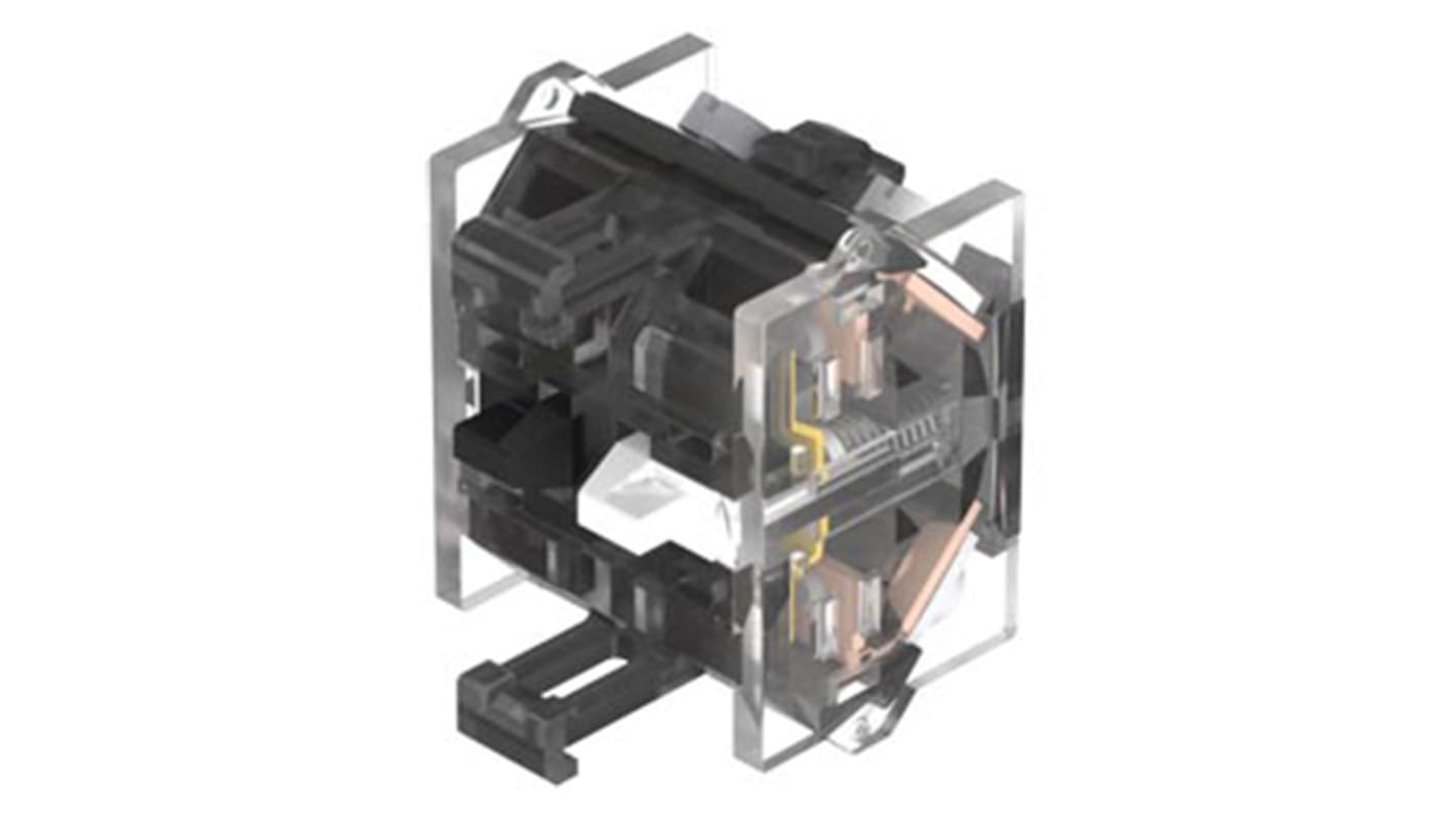 EAO Contact Block for Use with Series 04 Switches, 500V ac, 2NC