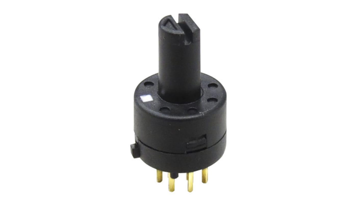 RS PRO Rotary Switch, 200 mA, 500 mA, Solder