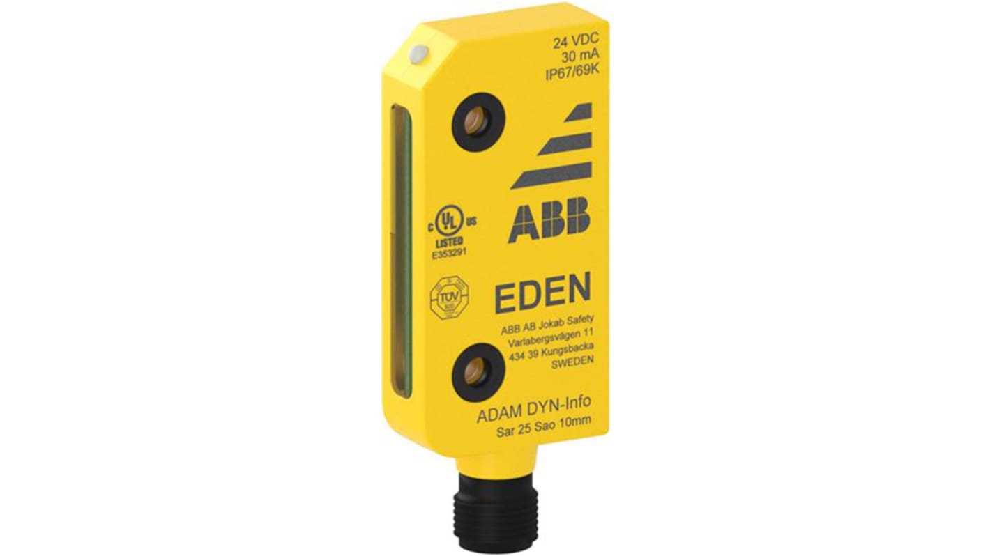 Interruptor sin contacto ABB Jokab Eden, IP67, IP69K